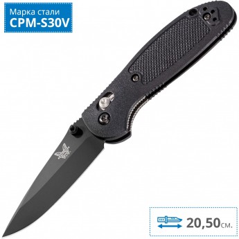Нож BENCHMADE 551BK-S30V GRIPTILIAN Нож BENCHMADE 551BK-S30V GRIPTILIAN