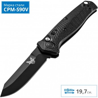 Нож BENCHMADE 8551BK MEDIATOR AUTO Нож BENCHMADE 8551BK MEDIATOR AUTO